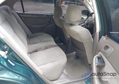 2000 Honda Civic Ex z USA, uszkodzony, nr VIN 1HGEJ8649YL065758